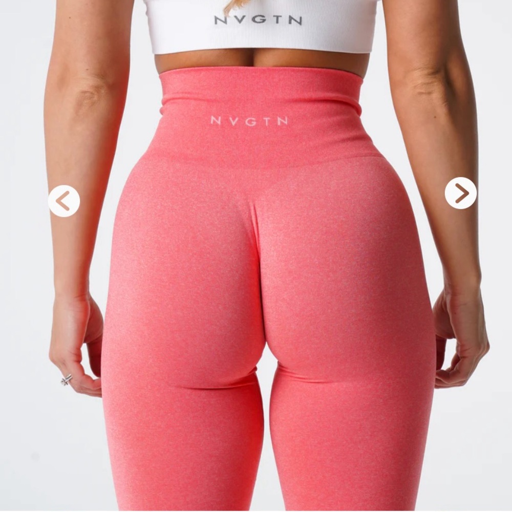NWT NVGTN leggings Large Coral